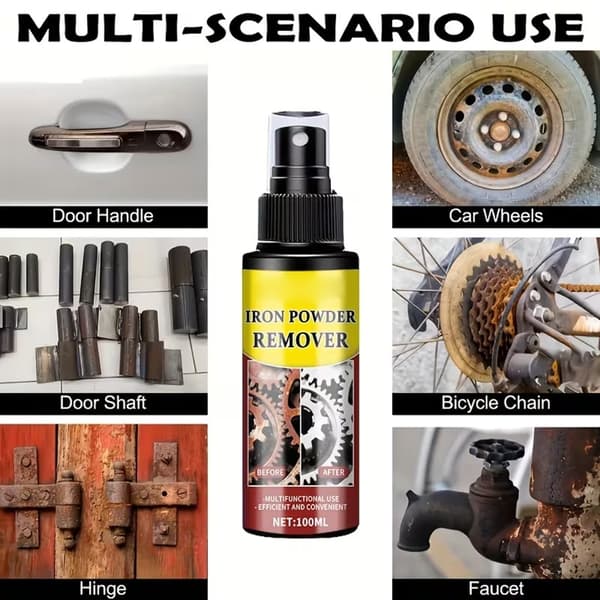 50 ml/100 ml rustfjerningsspray for bil, rustfjerner for hjulnav, chassis, metallrustbehandlinger, multifunksjonell null - 50ml