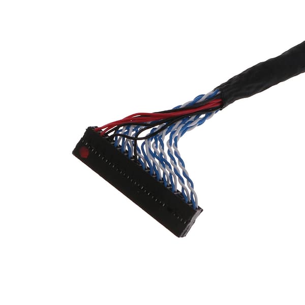 8 Bit LVDS-kabel FIX-30 Pin 2ch til 17-26 tommer LCD/LED-panelcontroller 25 cm