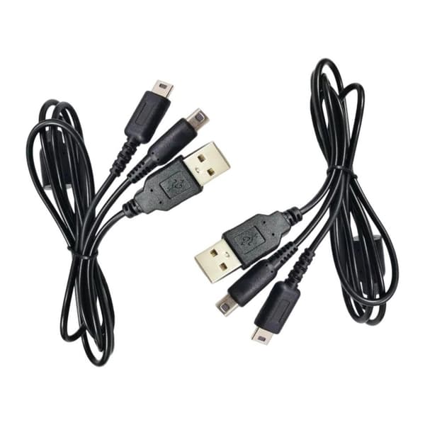 USB-ladekabel 120 cm datakabel for konsoll strømkabel spilltilbehør