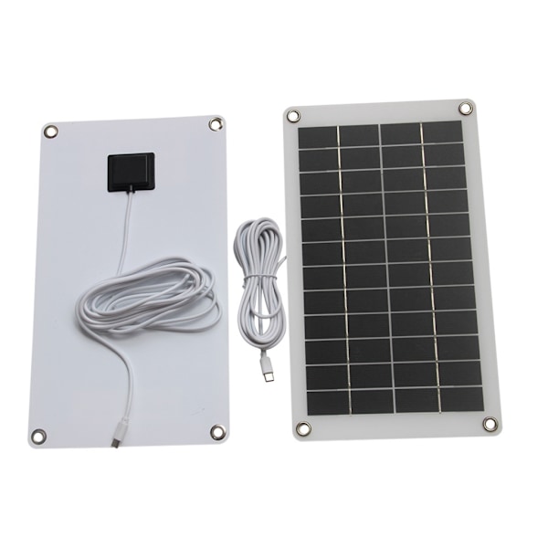 12V solcellekontroller solcellepaneladapter 10W solcellepanel for telefonbil