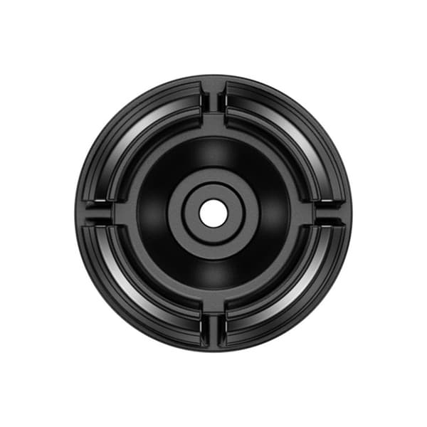 17 mm kulehode metallmutter og ABS skruebasesett for biltelefonholder Silver
