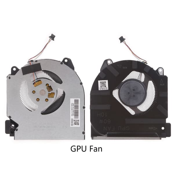 Bærbar CPU GPU Køleventilator til 16-D 16-E TPN-Q263 TPN-Q264 5V 4pin CPU