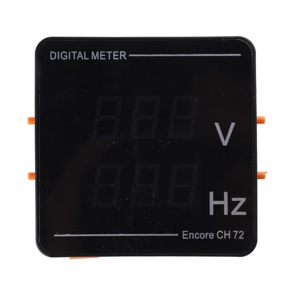 Digital spændingsfrekvenspanelmåler tester voltmeter LED-display til husholdning