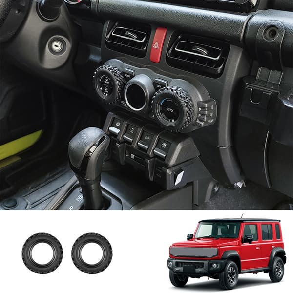 25 st långvariga konditioneringsknappsringar för Jimny-styling