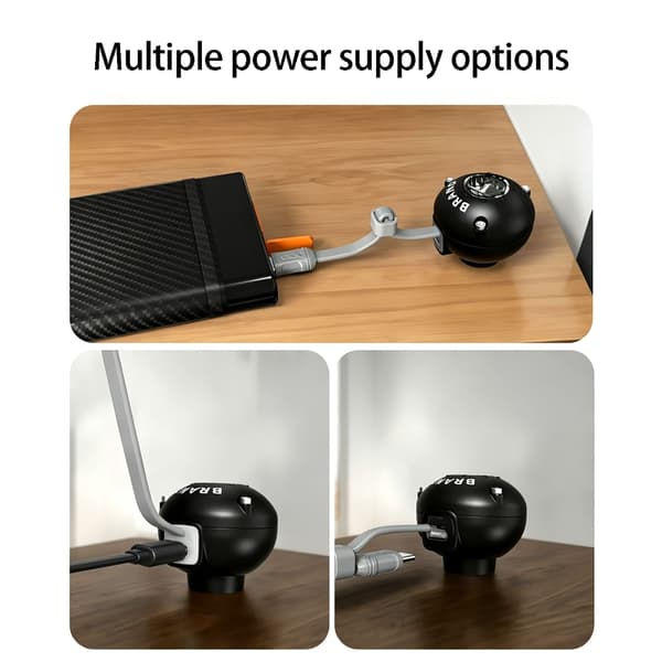 Bärbara USB C Luftpumpar 6 Munstycken Elektriska Luftpumpar Blåser Upp Tömmer För Vandring