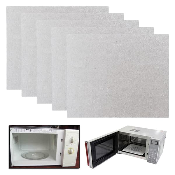 5 stk. glimmerplader til mikrobølgeovn, reservedel 120x150 mm, universal til Midea