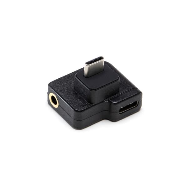 USB-C lydadapter for OSMO ACTION-kamera Type C hann til hunn 3,5 mm