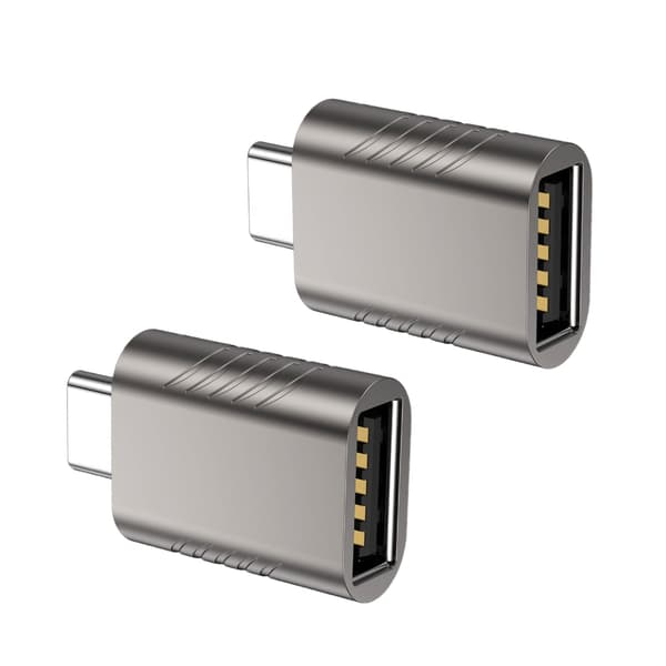 Kompakt USB C till USB-adapter Telefon OTG-adaptrar för snabbt datautbyte