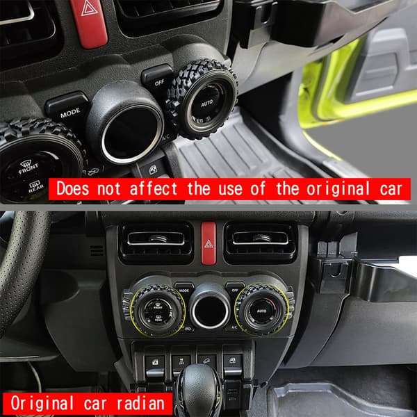 25 st långvariga konditioneringsknappsringar för Jimny-styling