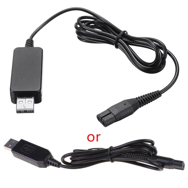 4.3V USB-strømadapter opladerkabel til One Blade Shaver