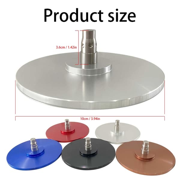 Sugekop Base Adapter til Vac U Lock Maskine Luftforbindelsesenhed Tilbehør Red