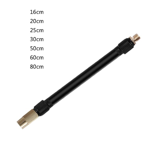 Fordon Luftdäck Tryckfyllare Kompressorslang Slitstark Luftpumpningsrör 60CM