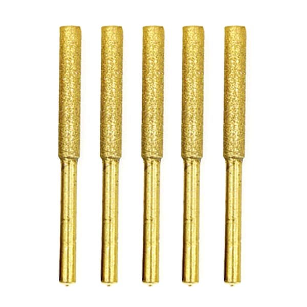 30 mm diamantspidser slibebit længde belagt cylinder til hovedslibebit 3x4mm