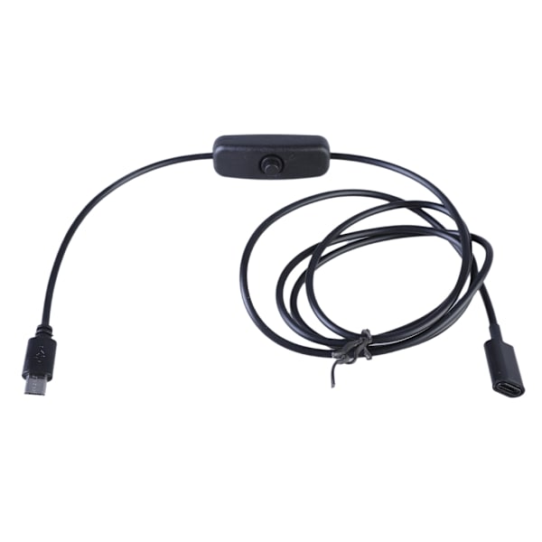 Type C til USB ladekabel USB C hunn til USB hann adapterkabel