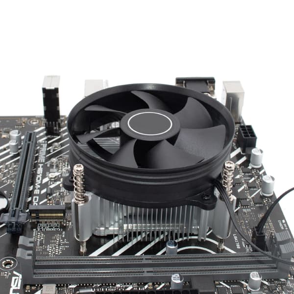 MINI CPU Radiator 2000RPM Høj Luftmængde Lav Støj Lydløs Blæser Understøttelse til LGA115X