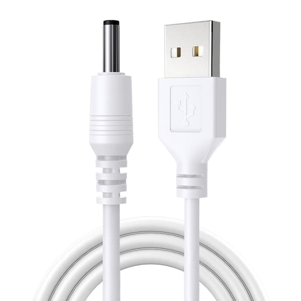 DC-virtapistoke USB-uros 3,5 x 1,35 mm naarasliitinsovitinkaapeli