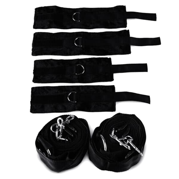 Under Bed Bondage Restraints Tilbehør Voksen Sex Spil Bundle Binding Sæt