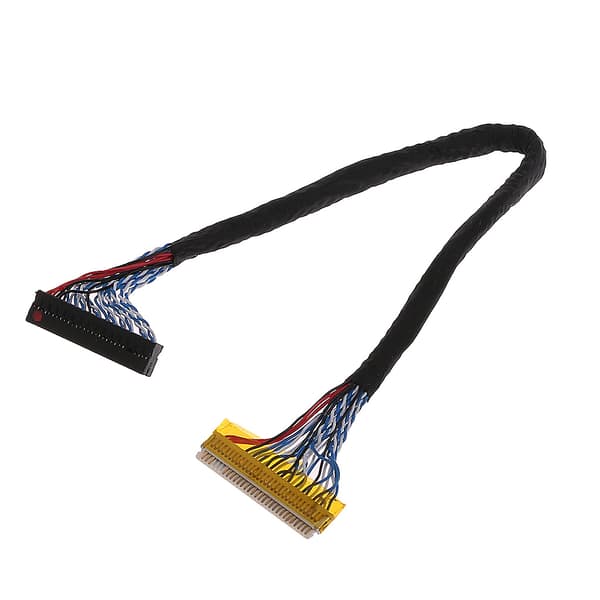 8 Bit LVDS-kabel FIX-30 Pin 2ch för 17-26 tums LCD/LED-panelkontroller 25cm