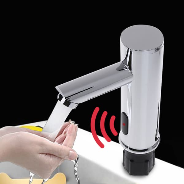 Baderom Automatisk Infrarød Sensor Vask Kran Berøringsfri Servant Vannkran Dekk Mo S - Single Holder Single Hole