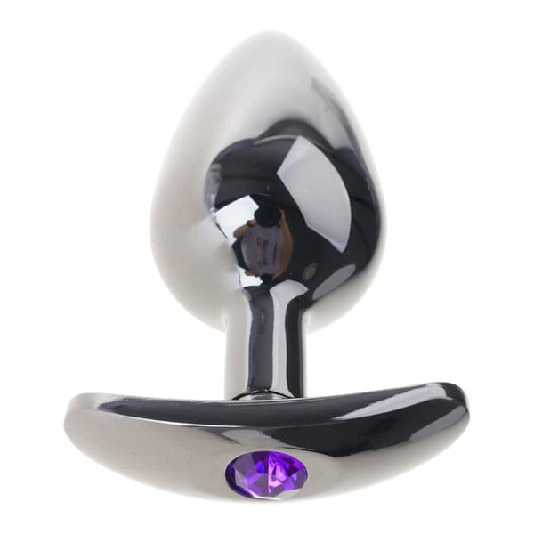 Metall Manuell Grepp Butt Plug Dilator Masturbation Prostatleksaker M