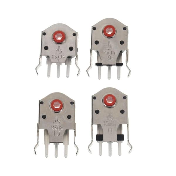 Kailh New Edition Mus Hjul Encoder Tillbehör för Mus 9mm