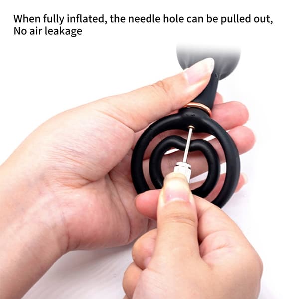 Voksen Utvidelse Stimulator Oppblåsbar AnalsRumpeplugg Dilator Stor Dildo Innføring null - 3