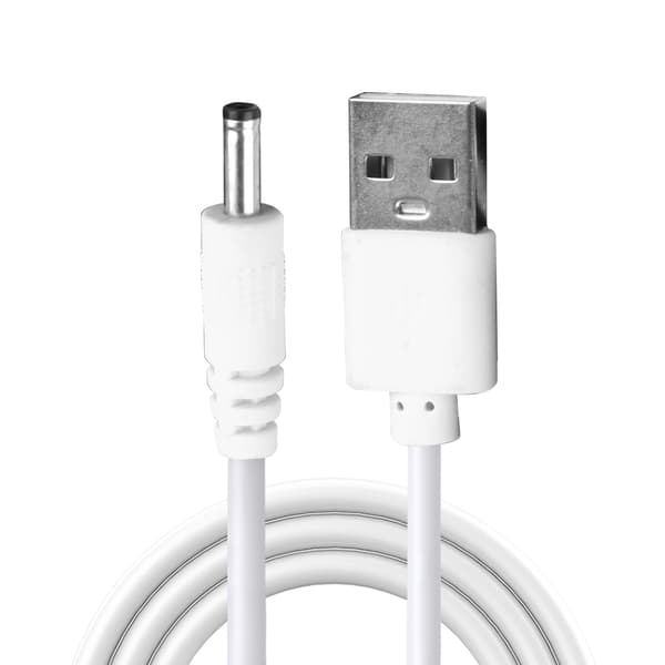 DC-virtapistoke USB-uros 3,5 x 1,35 mm naarasliitinsovitinkaapeli
