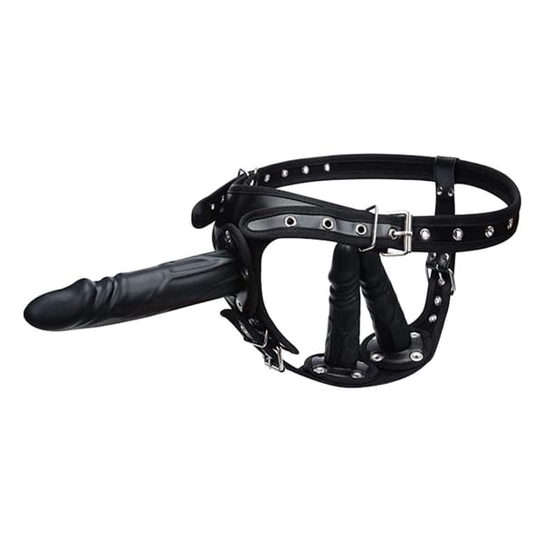 Strap On Realistisk Dildo Lædersele Strap On Dildo Lesbisk Strap-on Dildoer