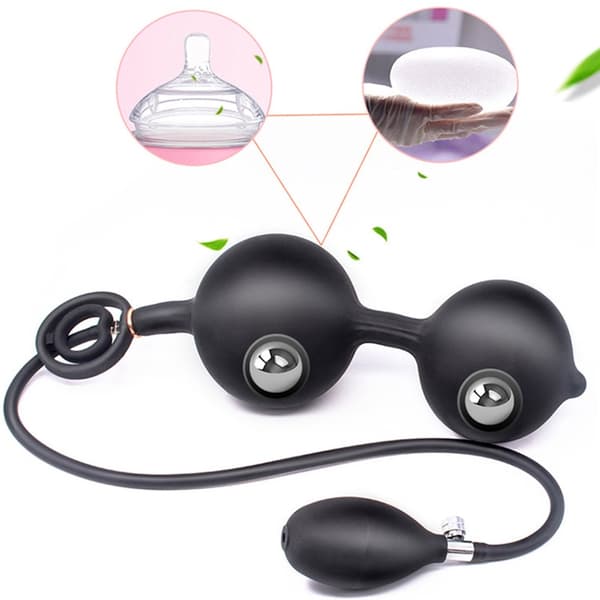 Voksen Utvidelse Stimulator Oppblåsbar AnalsRumpeplugg Dilator Stor Dildo Innføring null - 3
