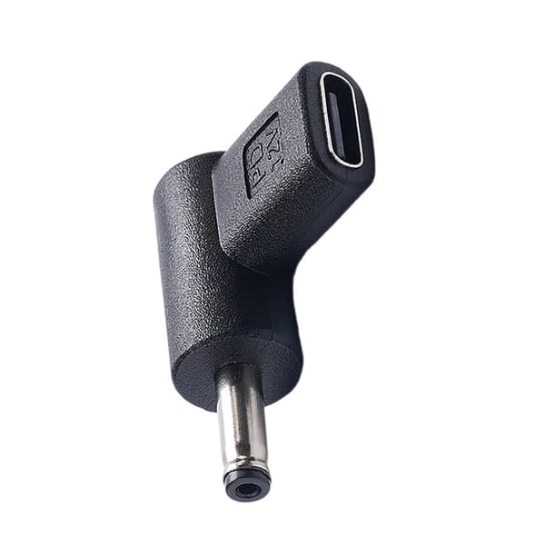 Type C til 3.5x1.35mm USB C hun til han USB C til 3.5x1.35mm adapter erstatning til kamera LED-lys printerudstyr