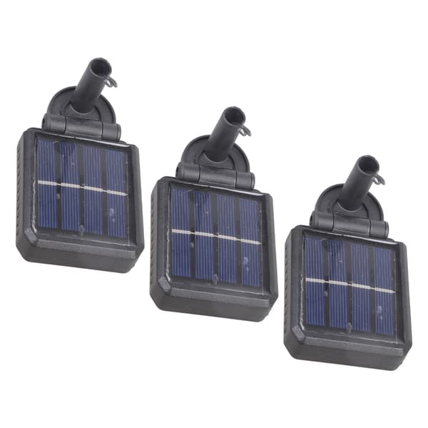 Solcellsladdningsmodul Rotation Energieffektiv för utomhusdekorationsbelysning null - Square three stage a