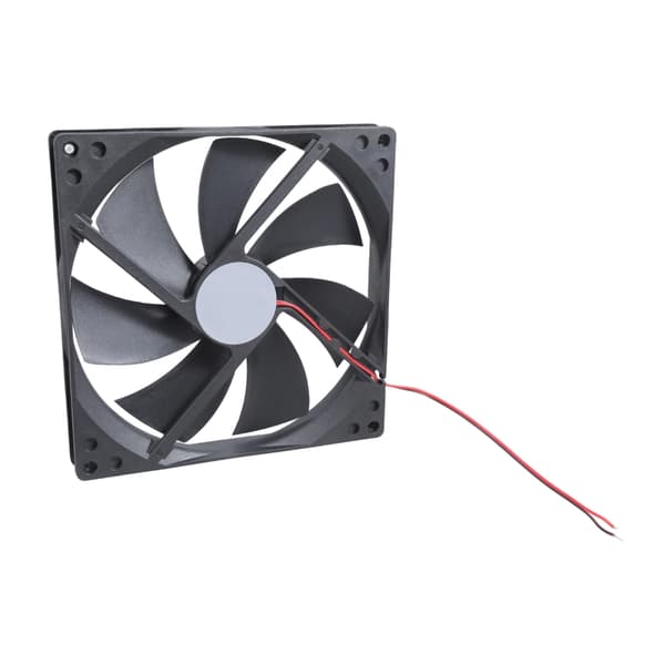180x180x25mm Server Udsugningsventilator 12V 80CFM Luftstrøm Til Gaming PC Drivhus Kæledyrsindhegning Ventilation