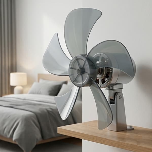 18 tommer 5-bladet stående piedestalventilatorblad for forbedret luftstrøm og sikkerhed