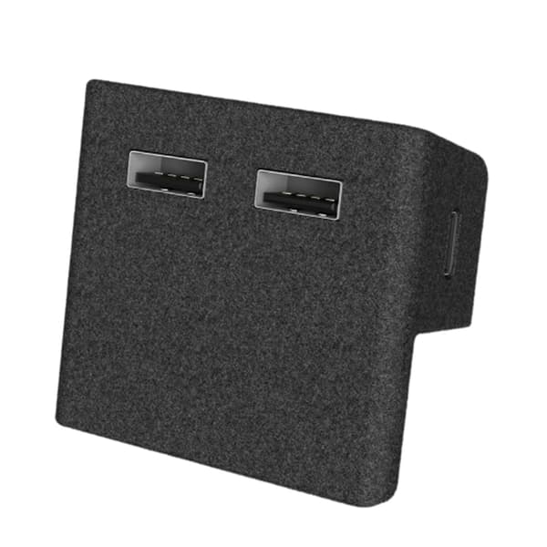USB Shunt Hub Flocking Adapter Biltilbehør for forbedret tilkobling null - Refreshed version