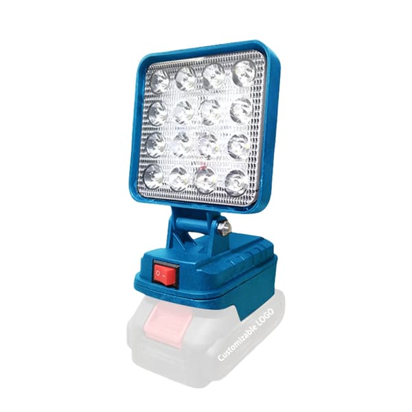 Multifunktionelle lithiumbatterier LED-arbejdslys foldbar base USB-grænseflader