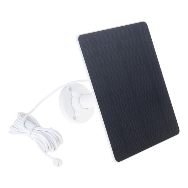 Værbestandig 5W solcellepanel for sikkerhetskamera med forlenget kabel Nest5W solar panel