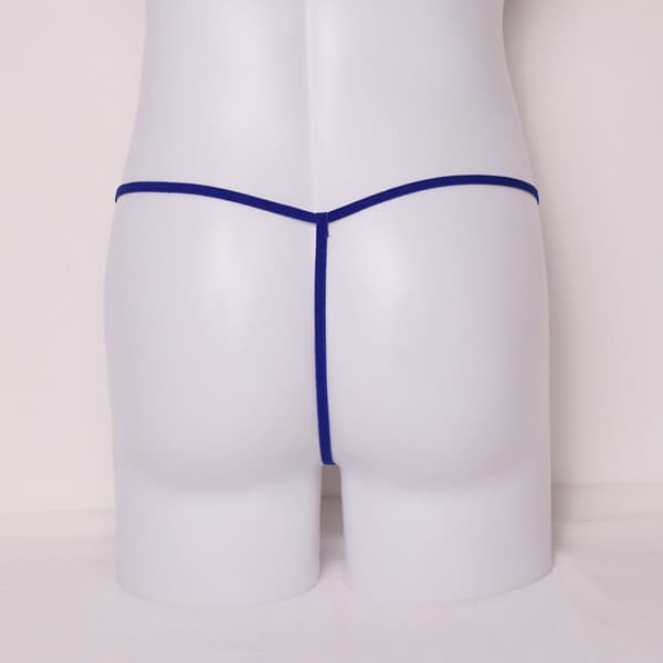 Herrstringtrosa G-string T-back underkläder, öppna underkläder erotiska underkläder present Silver