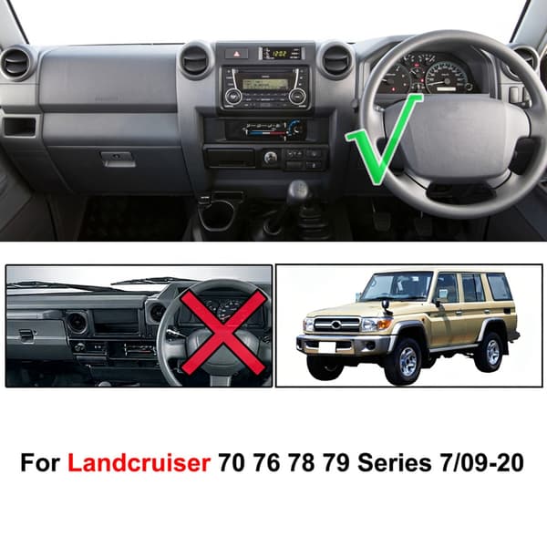 Bilteppe Dashbordmatte Skreddersydd Dashbordbeskyttelsesmatte