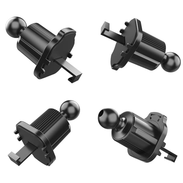 Universal luftventilklips for biltelefonholder ventilgrep kuleledd diameter 17mm