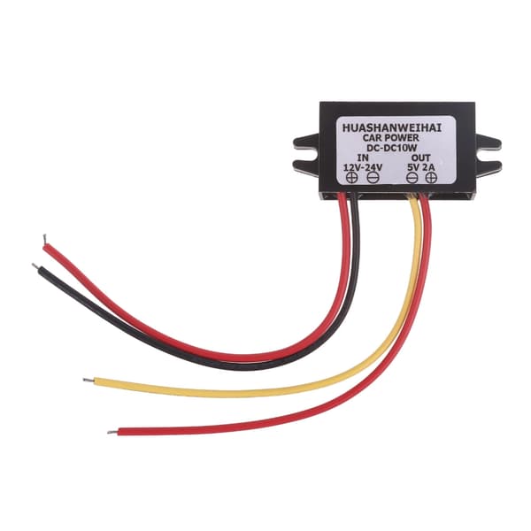 12-24Volt til 5V spenningsomformere 12V 24V til 5V2A/3A strømregulator