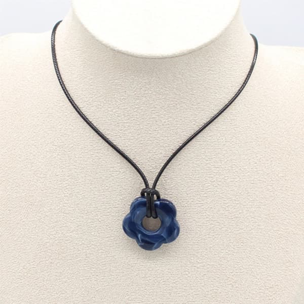 Blomsterhalskæde Smart Akryl Halskæde Håndlavet Kæde Chokers Halskæde til Piger 1