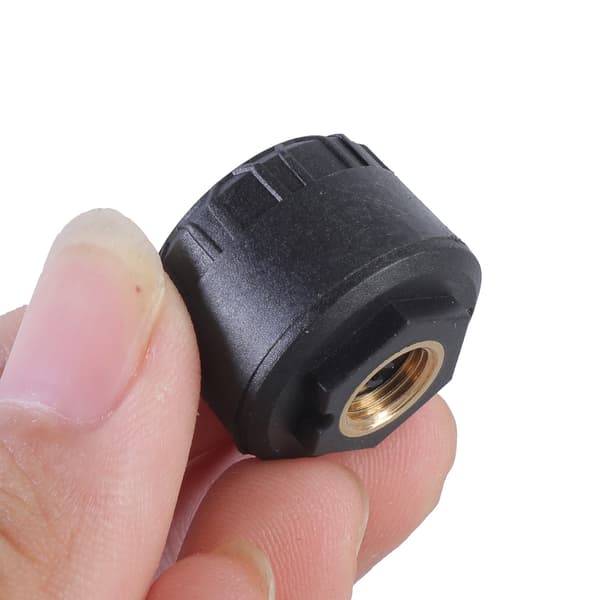 til Smart Bil Dæktryksovervågning TPMS Solenergi Auto Sikkerhed Alarm null - D