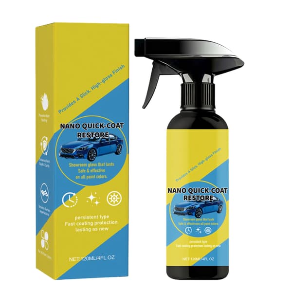 120 ml billakk-restaureringsspray Billakkpolering Hurtigvirkende beleggmiddel Multifunksjonelt bilpoleringsmiddel null - 1pcs