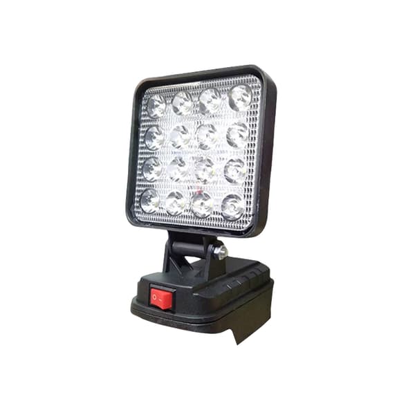 Flerbruks litiumbatterier LED arbeidslys sammenleggbar base USB-grensesnitt
