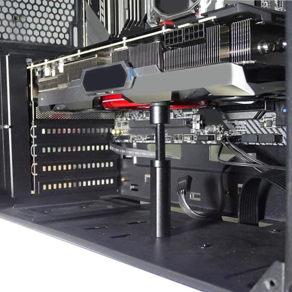 Grafikkort GPU-støtte Videokort Holder Brakett GPU-stativ Aluminium B
