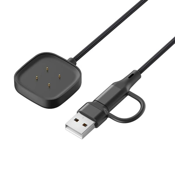 Lätt att bära Resevänlig Magnetisk Laddningskabel för 4/3/Sense Klocka USB Snabb Strömöverföring Säker Anslutning