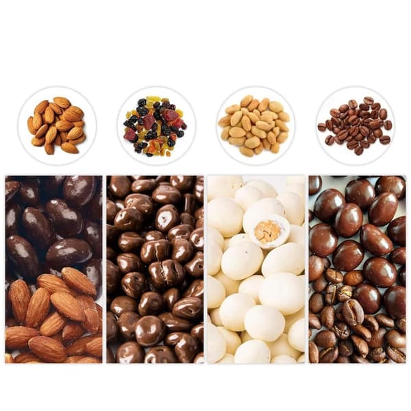 Premium chokoladedrypper i rustfrit stål til 4.5QT 5QT foodprocessorer
