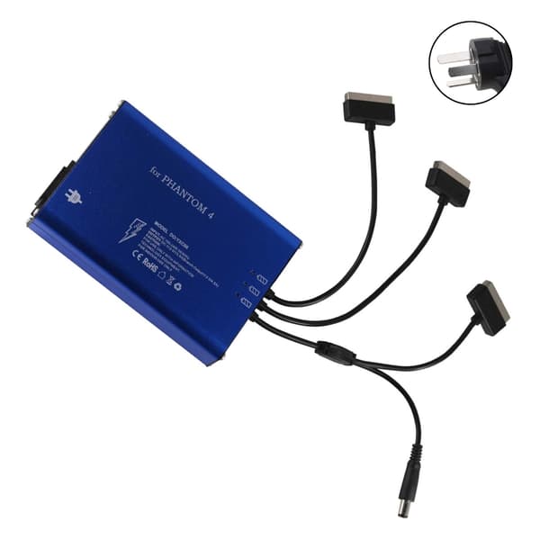Hjemmelader for Phantom 4/4 PRO/4 Advanced Batterikontroll Strømforsyning Rask