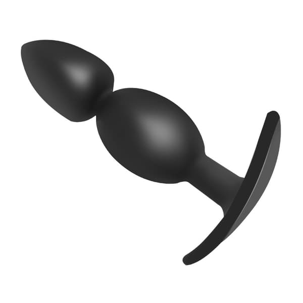 Buttplug træner behagelig langvarig brug silikone buttplugs træning M