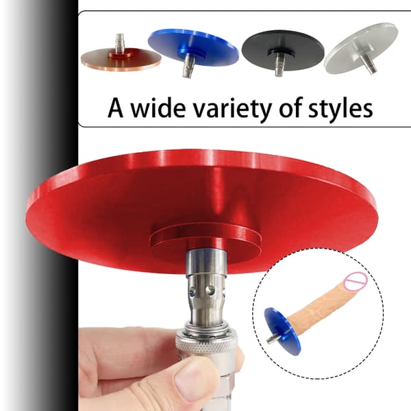 Sugekoppbaseadapter for Vac U Lock Maskin Luftkoblingsenhet Tilbehør Red